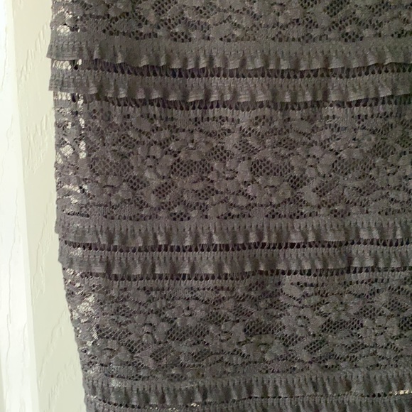3/$20 Black tight lace skirt - Picture 2 of 3